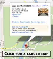 The Days Inn Hot Springs Convention Center Hotel :: We invite you to relax in the healing powers of the world's largest hot mineral spring piped directly to our spa.